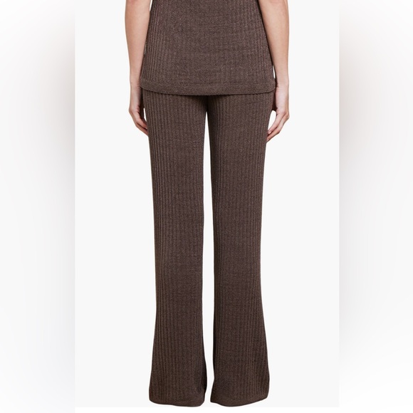 Barefoot Dreams CozyChic Ultra Lite Rib Lounge Pants in Java Size XL NWT - Picture 2 of 8